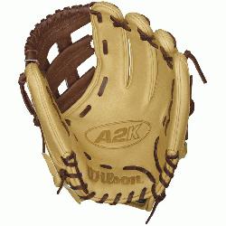 e A2K DW5 GM Baseball Glove plays big for an infield glove while offering